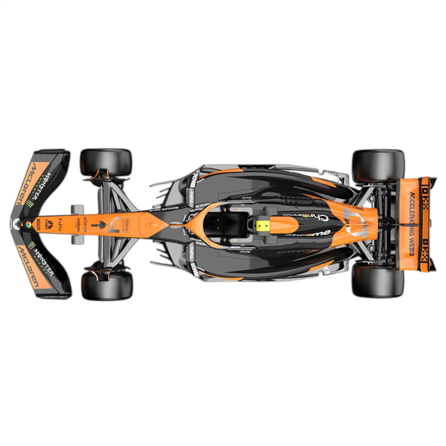 Amazon | RW 1/18 F1 マクラーレン MCL38#4 ランド・ノリス オレンジ